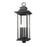 Z-Lite Tiberius 6Lt 12" Outdoor Post Mount/Round, Black/Seed - 5017PHXLR-BK