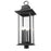 Z-Lite Tiberius 6Lt 12" Outdoor Post Mount/Round, Black/Seed