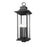 Z-Lite Tiberius 6Lt 12" Outdoor Post Mount/Square, Black/Seed - 5017PHXLS-BK