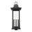 Z-Lite Tiberius 6 Light 12" Outdoor Post Mount/Square, Black/Seed