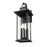 Z-Lite Tiberius 6 Light 13.5" Outdoor Wall Light, Black/Clear Seedy