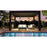 Z-Lite Nova 4Lt 10.5" Outdoor Chain Mount Ceiling, Black/Clear