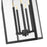 Z-Lite Nova 5 Light 12.5" Outdoor Chain Mount Ceiling, Black/Clear