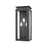 Z-Lite Nova 3 Light 8.25" Outdoor Wall Light, Black/Clear - 5018M-BK