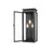 Z-Lite Nova 3 Light 8.25" Outdoor Wall Light, Black/Clear