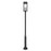 Z-Lite Nova 4Lt 12" Outdoor Post Mounted, Black/Clear