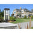 Z-Lite Nova 4Lt 10.5" Outdoor Pier Mount/Round, Black/Clear