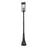 Z-Lite Nova 4 Light 14.25" Outdoor Post Mounted, Black/Clear