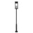 Z-Lite Nova 5Lt 12.5" Outdoor Post Mounted, Black/Clear