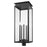 Z-Lite Nova 5 Light 12.5" Outdoor Post Mount/Round, Black/Clear