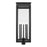 Z-Lite Nova 5 Light 12.5" Outdoor Post Mount/Round, Black/Clear