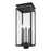 Z-Lite Nova 5 Light 12.5" Outdoor Post Mount/Square, Black/Clear