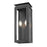 Z-Lite Nova 2 Light 5.5" Outdoor Wall Light, Black/Clear