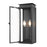 Z-Lite Nova 2 Light 5.5" Outdoor Wall Light, Black/Clear