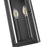 Z-Lite Nova 2 Light 5.5" Outdoor Wall Light, Black/Clear