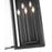 Z-Lite Nova 5 Light 9.25" Outdoor Wall Light, Black/Clear