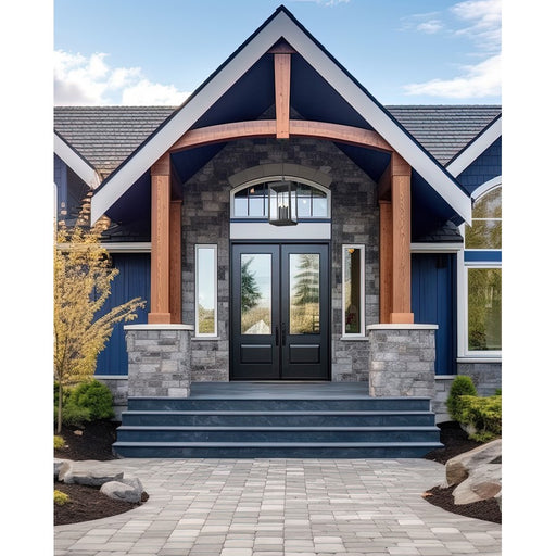 Z-Lite Hartwell 6Lt Outdoor Ceiling Fixture/Chain, Black/Seed