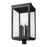 Z-Lite Hartwell 6Lt Outdoor Post Mount/Round, Black/Clear Seedy