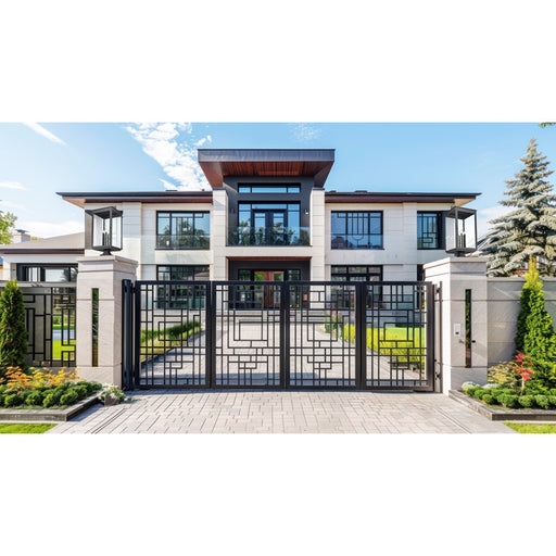 Z-Lite Hartwell 6Lt Outdoor Pier Mount/Square, Black/Seed