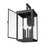Z-Lite Hartwell 5 Light Outdoor Wall Light, Sand Black/Clear Seedy