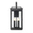 Z-Lite Hartwell 5 Light Outdoor Wall Light, Sand Black/Clear Seedy