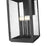 Z-Lite Hartwell 6 Light Outdoor Wall Light, Sand Black/Clear Seedy