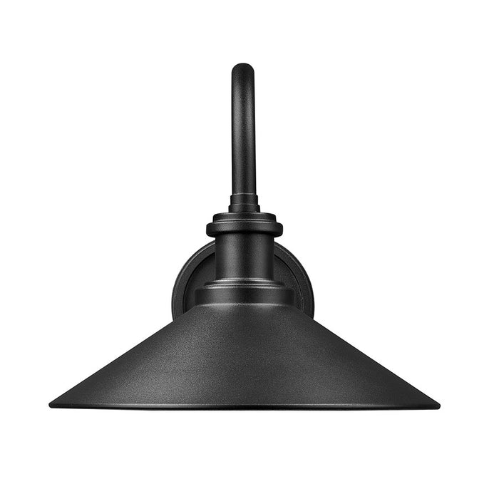 Z-Lite RLM 1 Light 11" Outdoor Wall Light, Sand Black