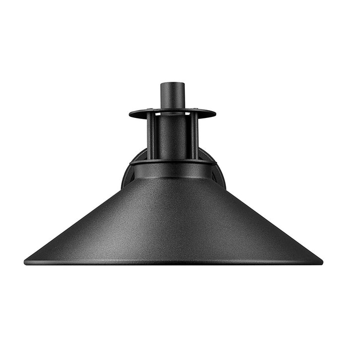Z-Lite RLM 1 Light 7" Outdoor Wall Light, Sand Black