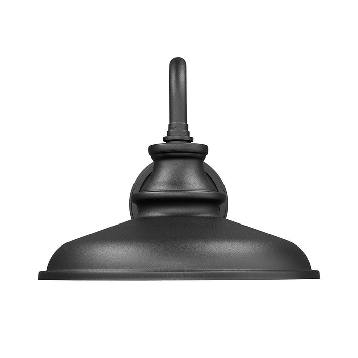 Z-Lite RLM 1 Light 10" Outdoor Wall Light, Sand Black