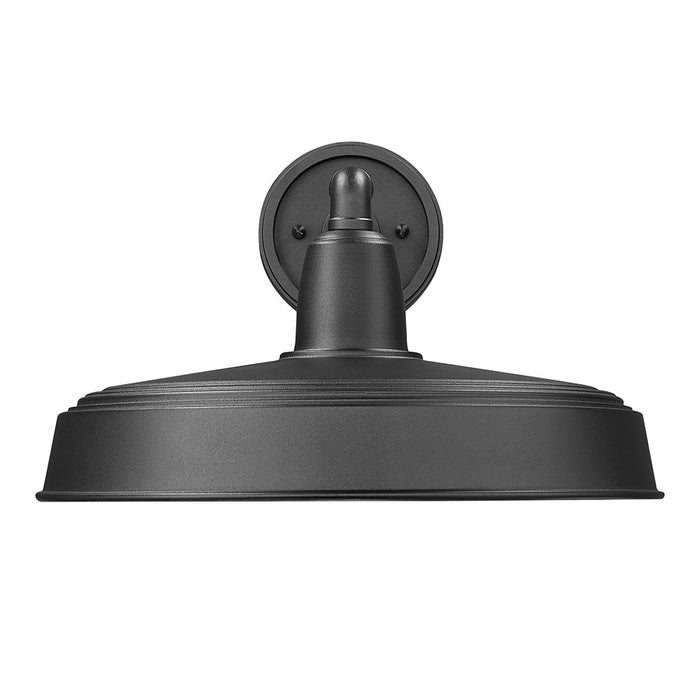 Z-Lite RLM 1 Light 9.5" Outdoor Wall Light, Sand Black