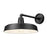 Z-Lite RLM 1 Light 9.5" Outdoor Wall Light, Sand Black
