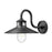 Z-Lite RLM 1 Light 16" Outdoor Wall Light, Sand Black/Clear - 5027M-BK