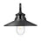 Z-Lite RLM 1 Light 16" Outdoor Wall Light, Sand Black/Clear