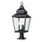 Z-Lite Raphael 3Lt 30" Outdoor Pier Mount, Black/Clear Seedy - 5029PHBR-533PM-BK