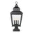 Z-Lite Raphael 3Lt 30" Outdoor Pier Mount/Square, Black/Seed