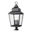 Z-Lite Raphael 5Lt 43" Outdoor Pier Mount, Black/Seed - 5029PHXXLR-533PM-BK