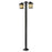 Z-Lite Holbrook 2 Light Outdoor Post, Oil Rubbed Bronze, Tinted - 507-2-536P-ORB