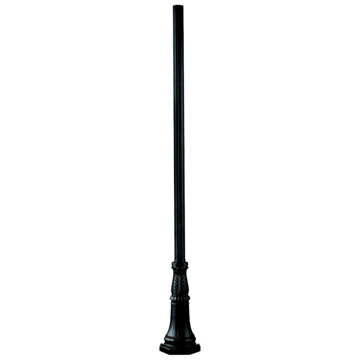 Z-Lite Outdoor Post Light 11.50" Outdoor Post, Black -518P-BK