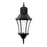 Z-Lite Wakefield Outdoor Wall Light, 10 x 9.5 x 24", Black/Clear Beveled