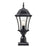 Z-Lite Wakefield Outdoor Post Light 9.5x24", Black, Clear Beveled - 522PHM-BK-PM