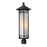 Z-Lite Woodland Outdoor Post Light, 10x28", Black, Matte Opal - 529PHB-BK