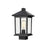 Z-Lite Portland 1 Light Post Mount, 8x14.375", Black, Clear Beveled - 531PHMS-BK