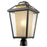 Z-Lite Memphis Outdr 1 Light Post Mt, 11x11x19", Bronze, Clear Seed/Tint - 532PHBR-ORB