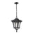 Z-Lite Waterdown Outdoor Chain Light, Sand Black, Clear Seedy - 535CHM-BK