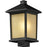 Z-Lite Holbrook Outdoor Post Light 9.5x17", Oil Bronze, Tinted Seedy - 537PHB-ORB