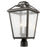 Z-Lite Bayland 3 Light Outdoor Post Mt, 11x11x20.5", Bronze, Clear Seed - 539PHBR-ORB