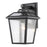 Z-Lite Bayland 1 Light Outdoor Wall Light, Black, Clear Seedy - 539S-BK