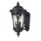 Z-Lite Doma 5 Light Outdoor Light, Black, Water Glass - 543B-BK
