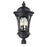 Z-Lite Doma Outdoor Post Light, 14x28", Black, Water Glass - 543PHB-BK