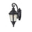 Z-Lite Medow 1 Light Outdoor Light, Black, Clear Seedy - 545S-BK